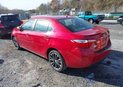 2016 Toyota Corolla S Premium из США, поврежденный, VIN 2T1BURHE5GC509292